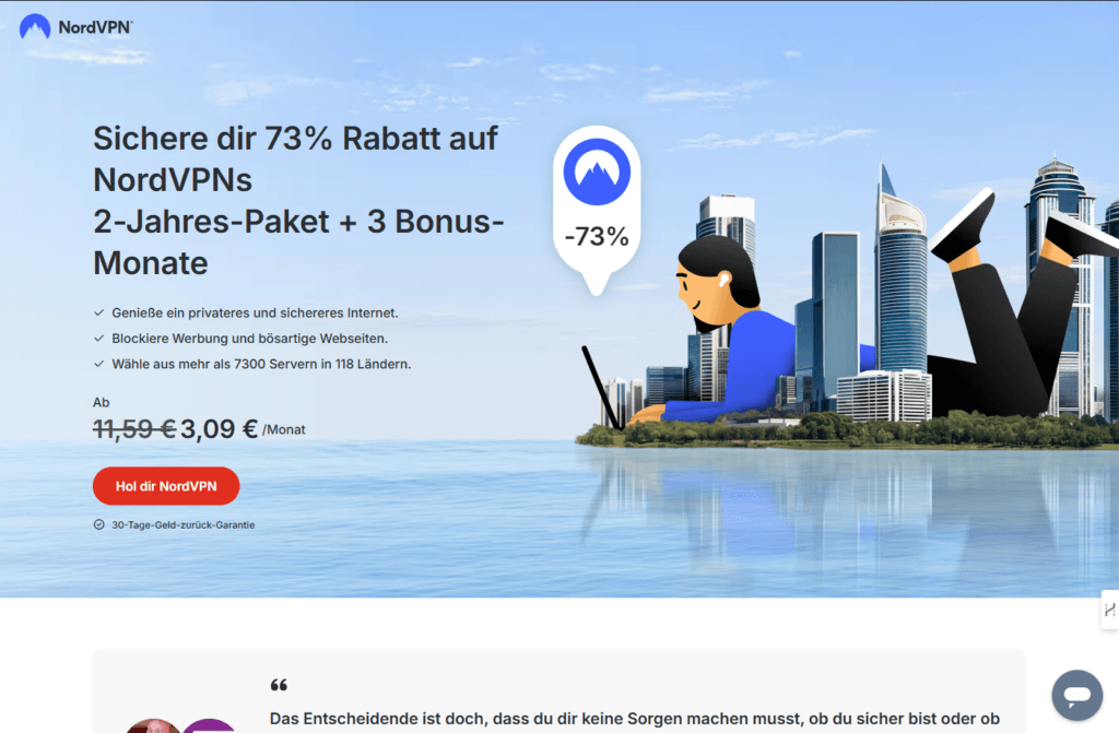 NordVPN-Screenshot